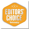 Backcountry Magazine Editors Choice