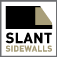 slant sidewalls