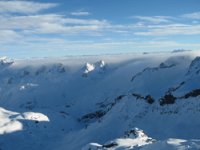 Вид с вершины Гемсшток, 2963 м.