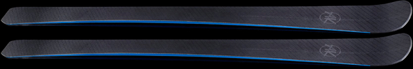 AK Skis Blue.