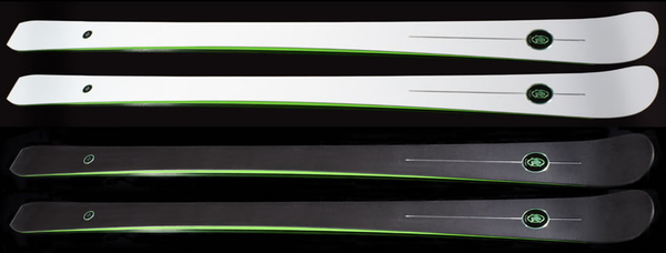 AK Skis Green.