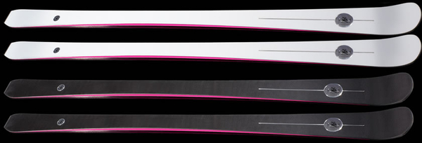 AK Skis Pink.