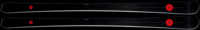 AK Skis White.Red.