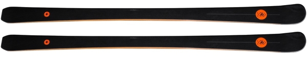 AK Skis Orange.