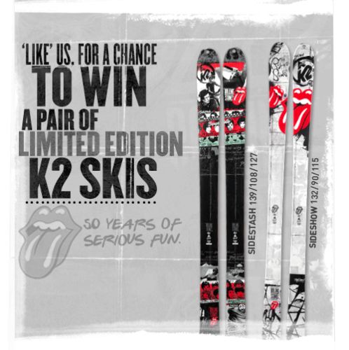 Win a pair of K2 Rolling Stones
