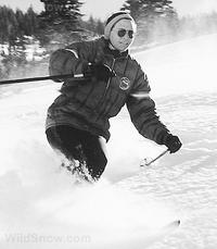 Dolores LaChapelle катается в Alta в начале 60х.