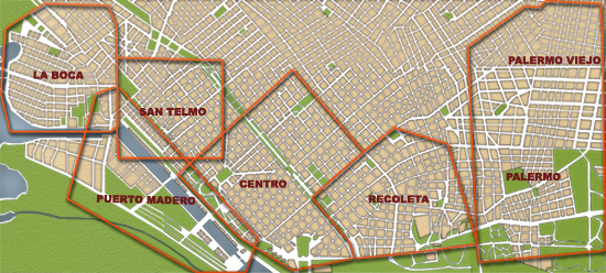 Buenos Aires Map