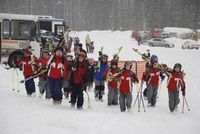 Открытое детско-юношеское первенство по горным лыжам в Шерегеше