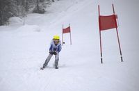 Открытое детско-юношеское первенство по горным лыжам в Шерегеше